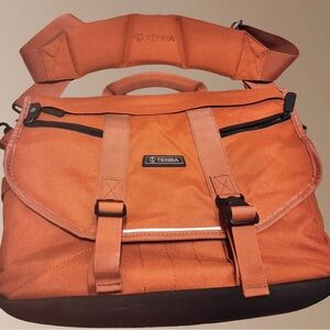 Orange Tenba Messenger Photo/Laptop Bag